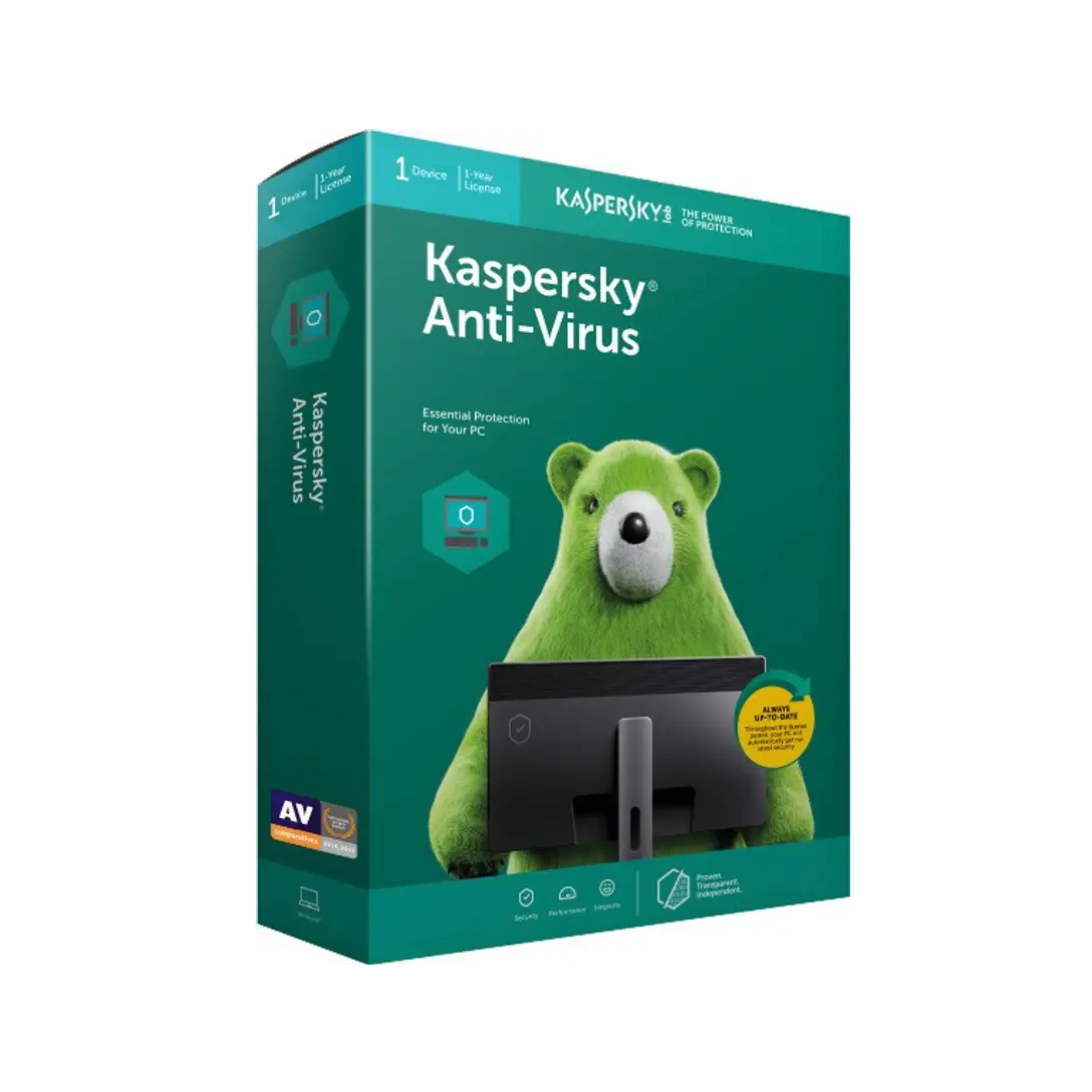 Kaspersky Anti-virus 1 User 1 Year